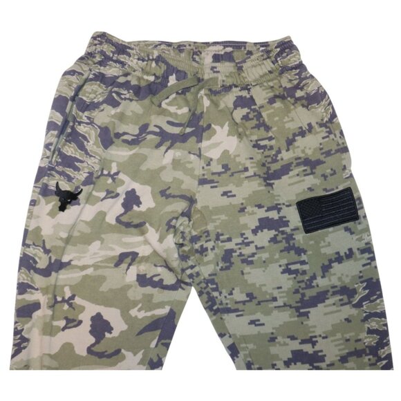 Under Armour Men Freedom Camo Jogger Pants Loungewear Military Streetwear - Picture 5 of 12
